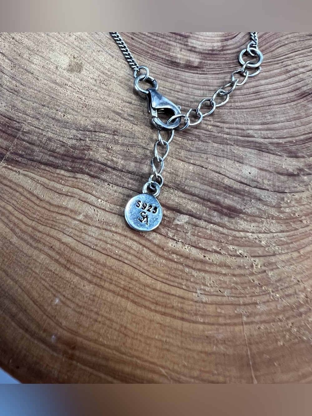 Sterling Silver Feather Lariat Necklace - Picture 4 of 7